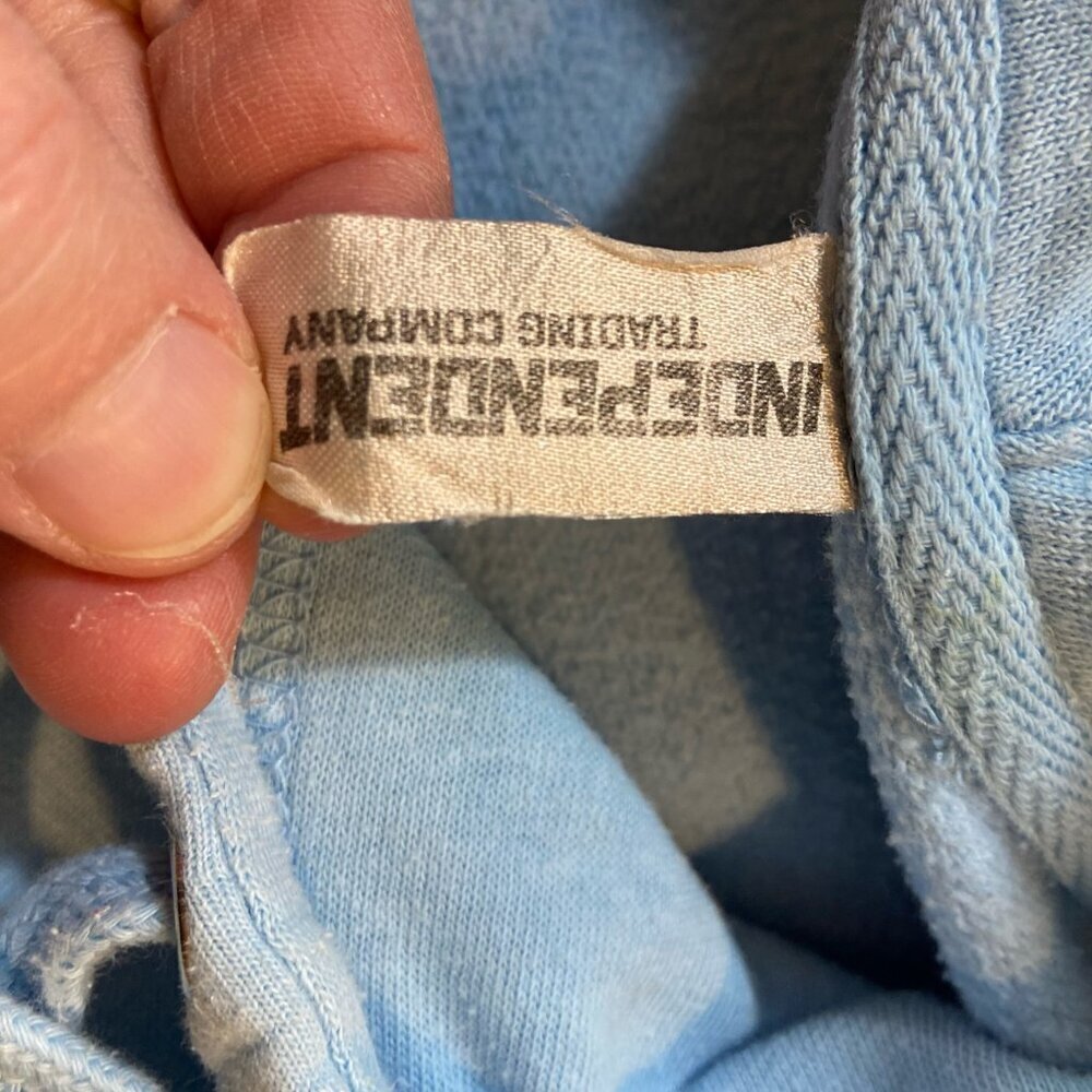 Independent Trading Co. “DRIP” Butterfly Hoodie – Light Blue - Picture 3 of 5
